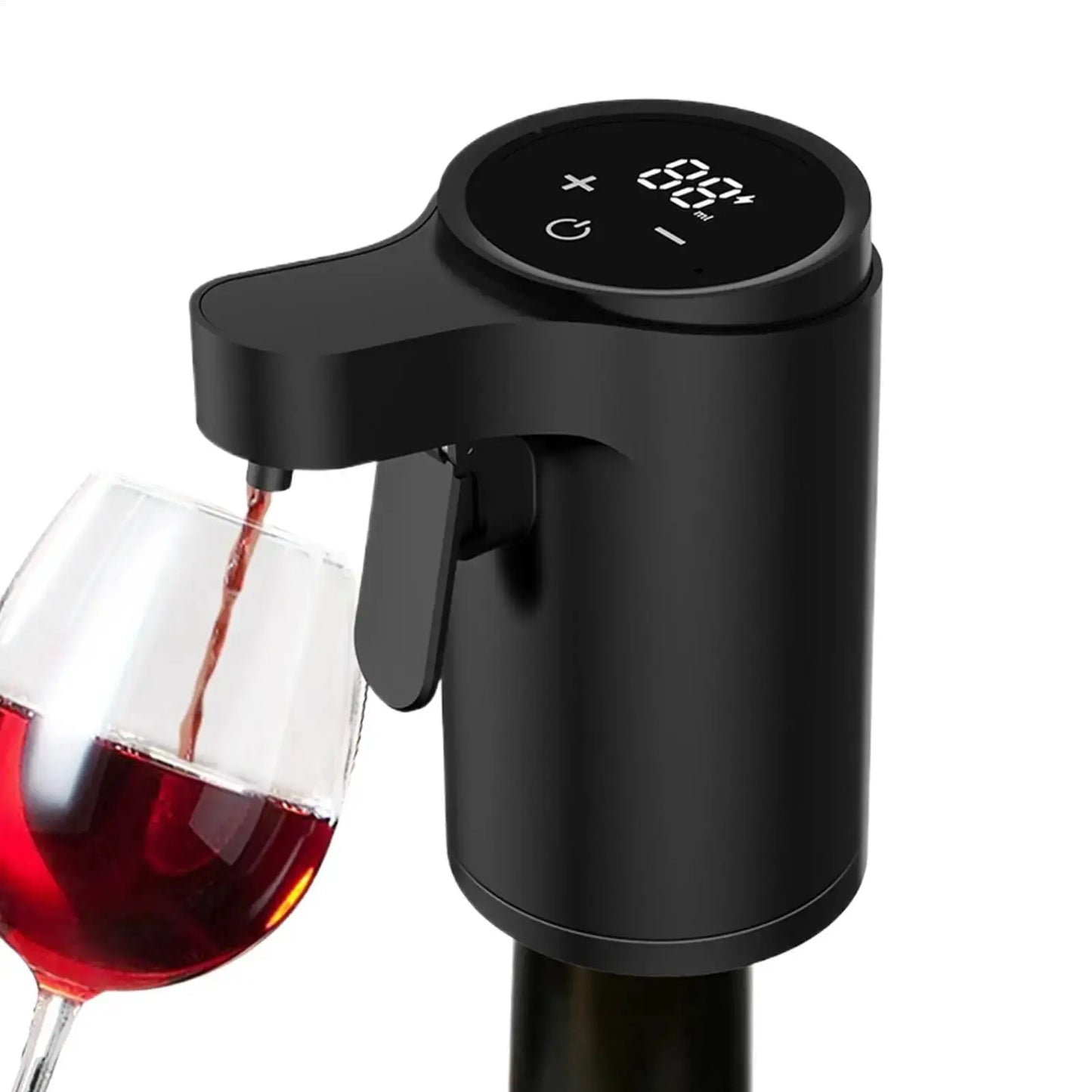 Electric Touch Screen Wine Aerator Automatic Smart Decanter for Red Wine & Whiskey Rechargeable Pourer for Home Bar Party Gift from PriceLows™