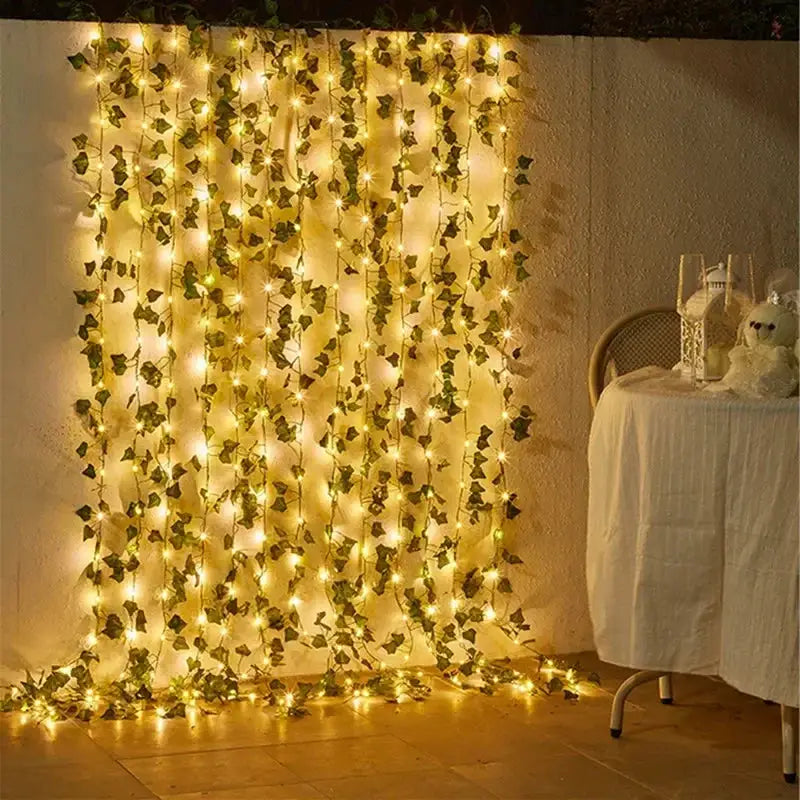 Fairy Lights Battery Lights Maple Leaf Waterproof Outdoor Garland 10M/5M/2M Christmas Garden Wedding Party Decoration from PriceLows™