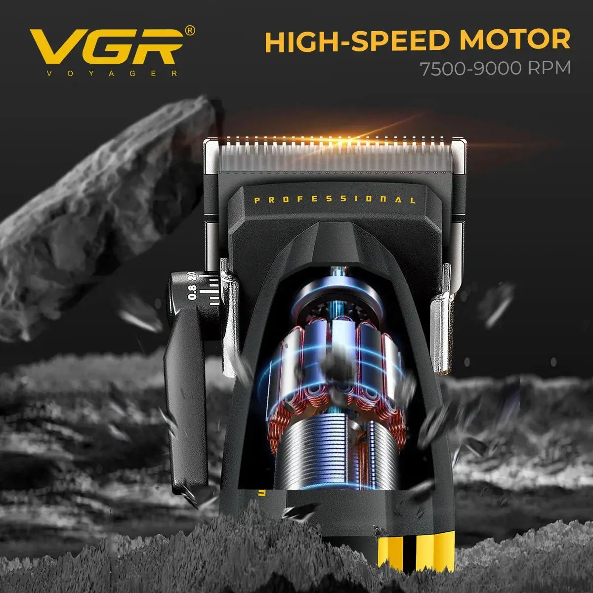 Hair Clippers | 9000 RPM Motor | 4 in 1 DLC Blade | V285 S4
