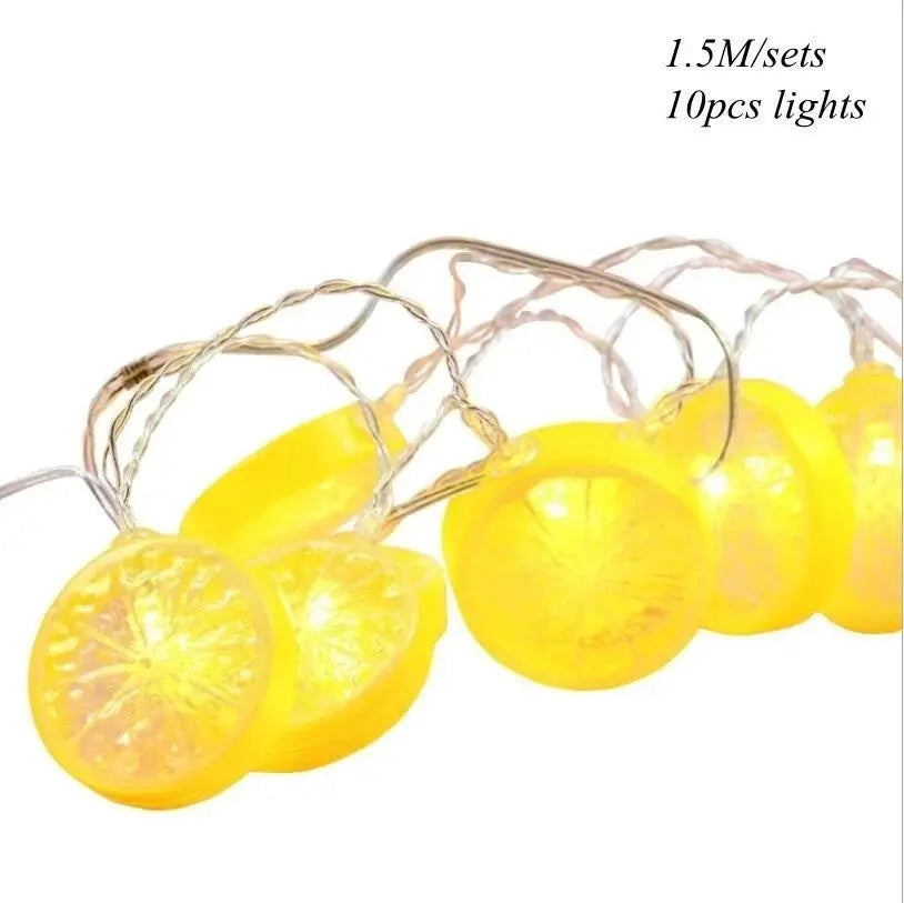 Lemon Disposable Party Tableware Set | Brown Paper Cups Plates Cake Toppers