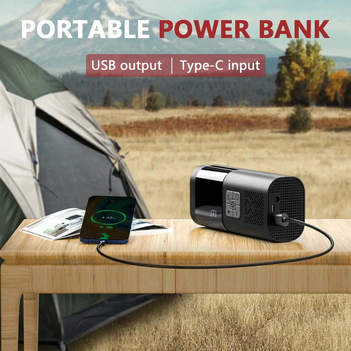 Car Air Pump | Cordless 12V | With Pressure Gauge | Portable Mini Tyre Inflator
