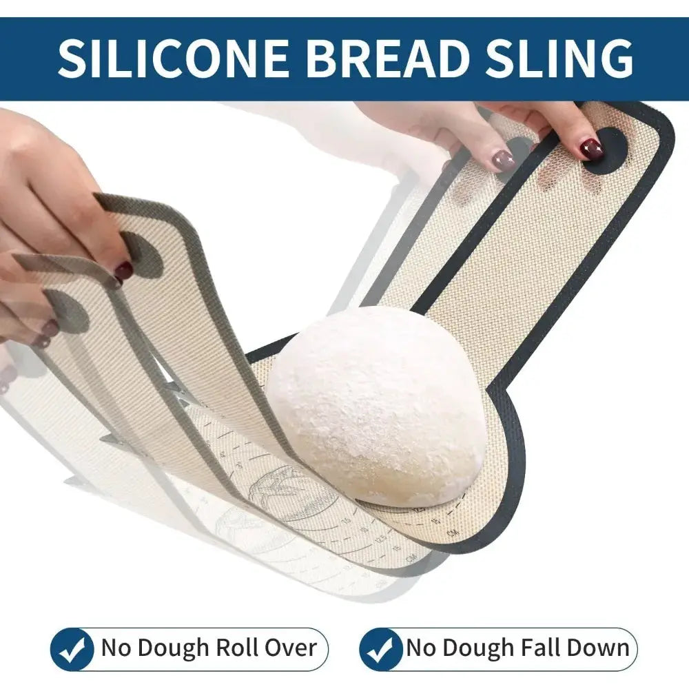 Silicone Bread Sling | Material: Silicone | Non-Stick | Long Handles