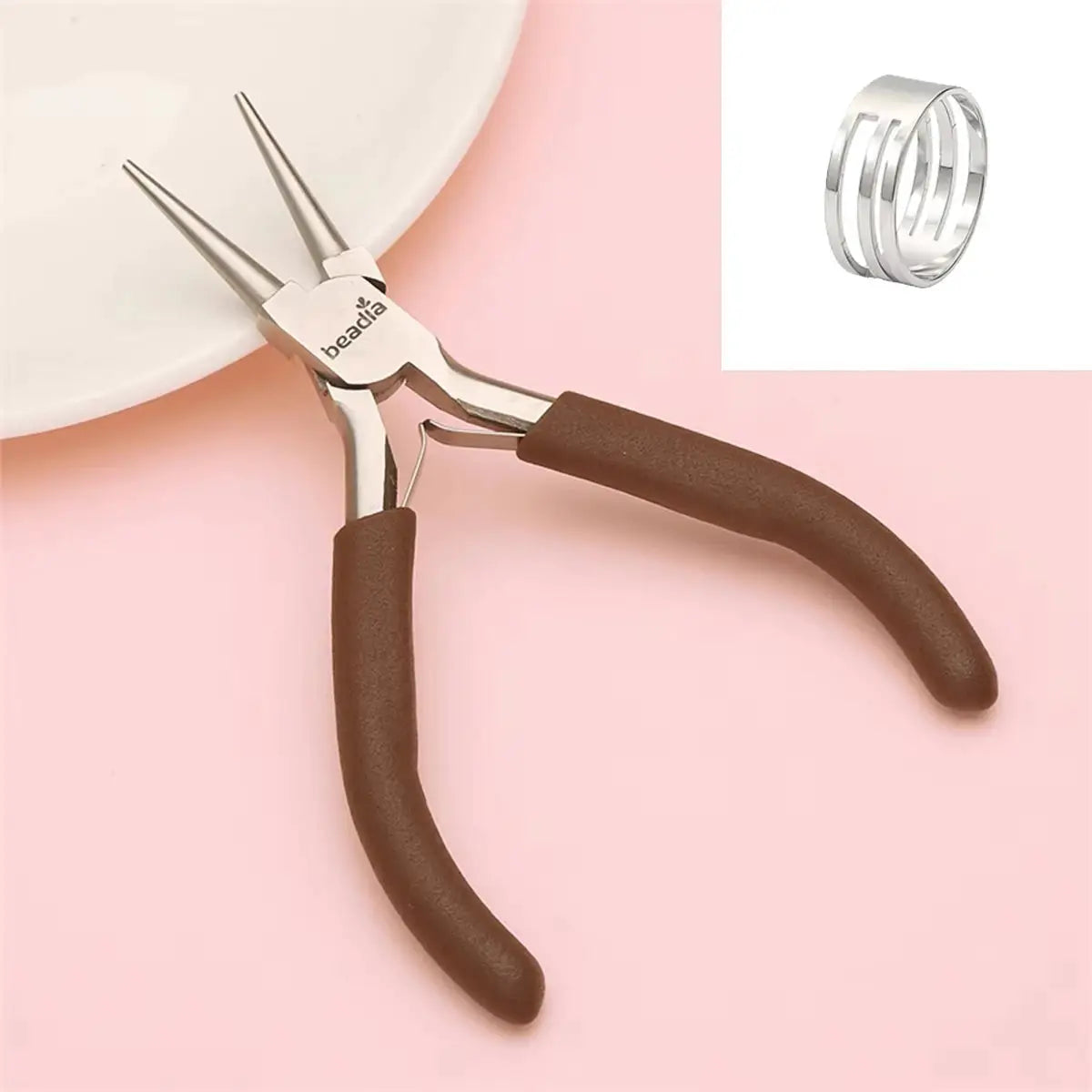 Carbon Steel Mini Pliers | Fine Tip Precision | DIY Beading Tool