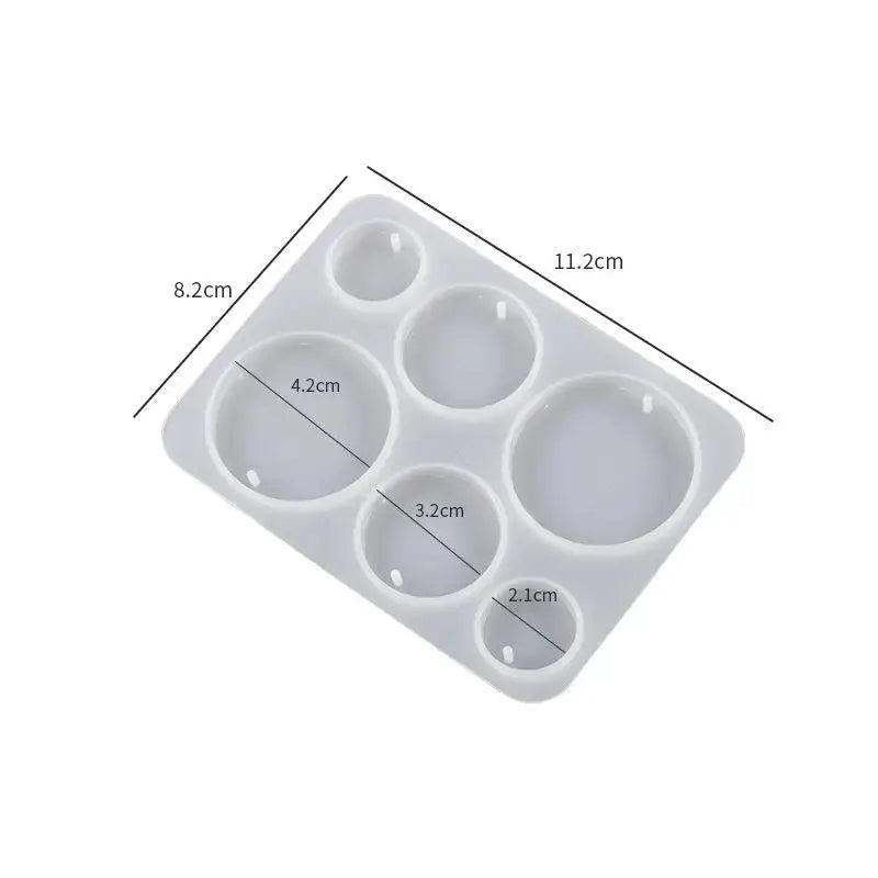 Geometric Silicone Mold | Epoxy Resin Casting | Jewelry Making Tool