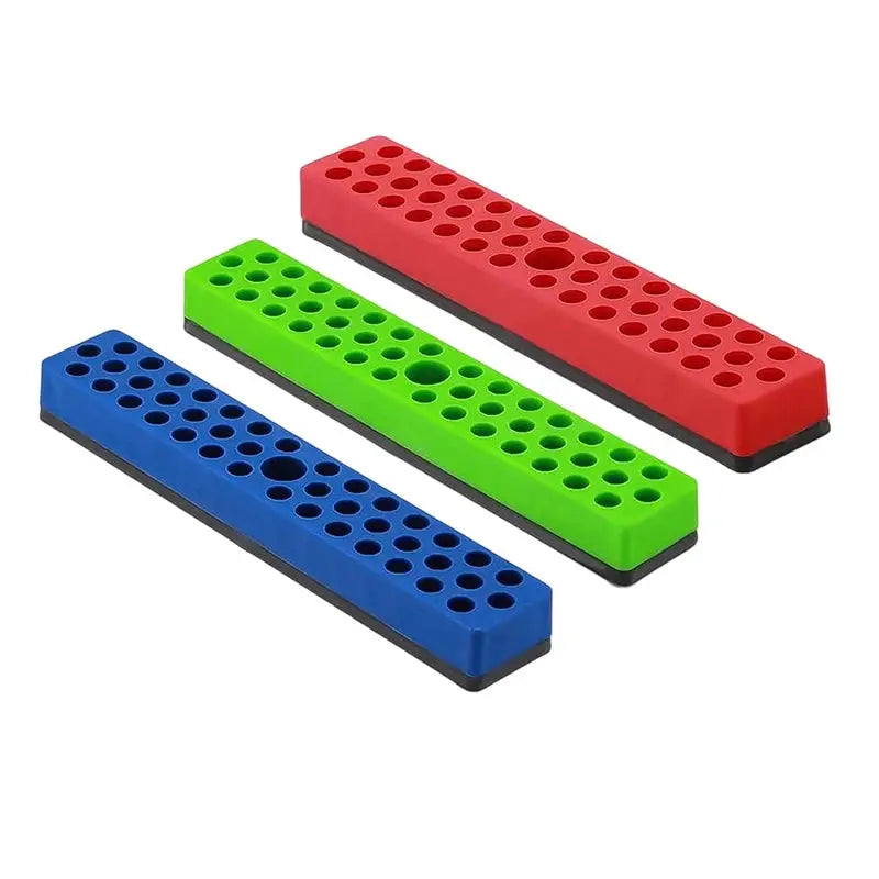 43 Holes Magnetic Hex Bit Holder Organizer For 1/4inch Screwdriver Bit Storage Organizer Toolboxes Drill Bit Storage BoxHot from PriceLows™