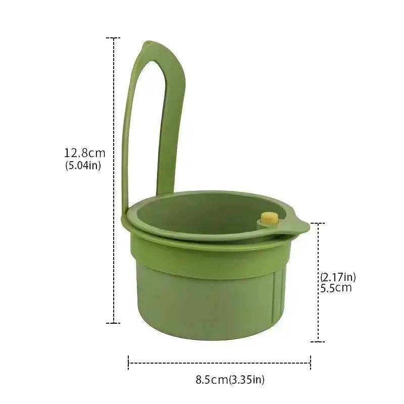 Press-Type Drain Basket: Food Strainer & Sink Organizer, Multi-Functional for Kitchen & Bathroom Use from PriceLows™