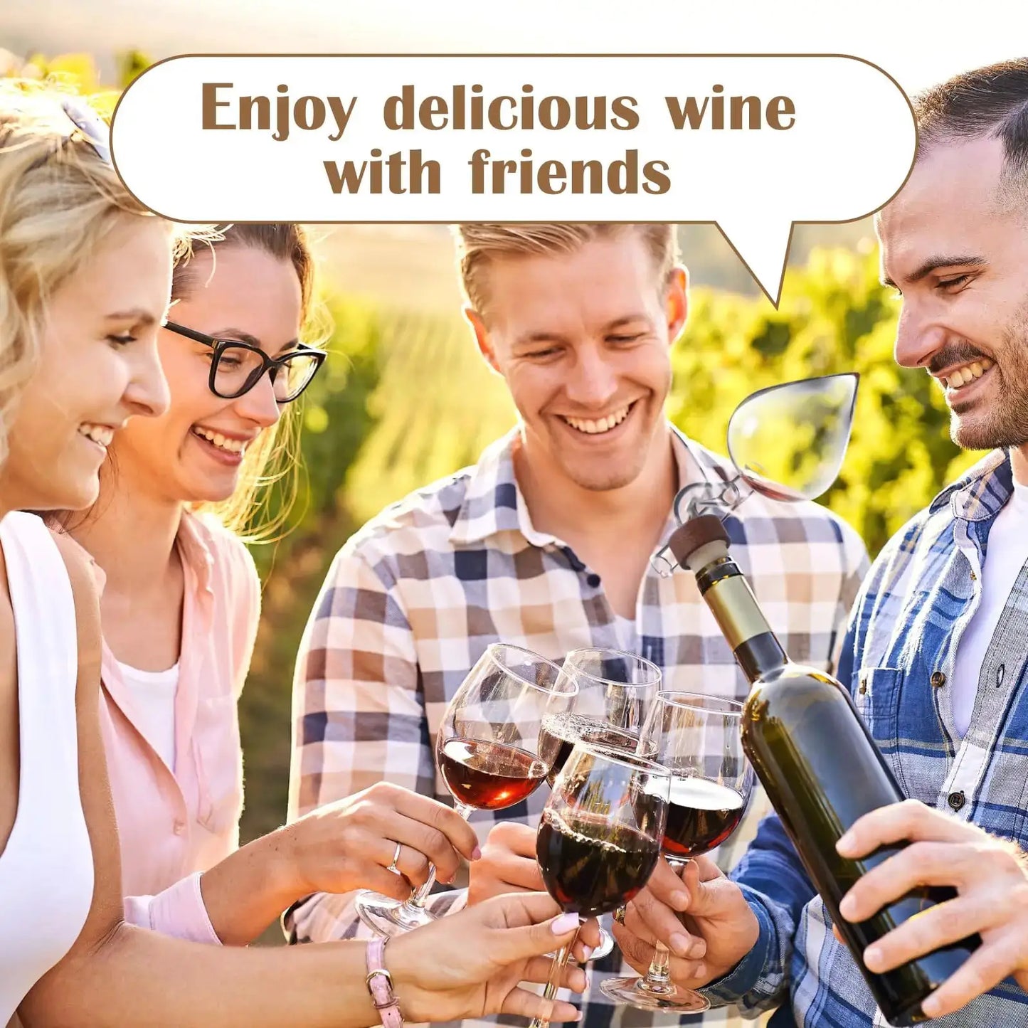 Wine Aerator Decanter Red and White Aerator Pourer Makes Your Wines Taste Better Italian Design Decanter Whiskey and Spirits Gif from PriceLows™