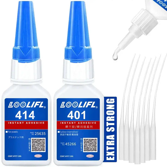 Super Glue | 20 ml Capacity | 10 Sec Dry Time | Model 401 406 Universal