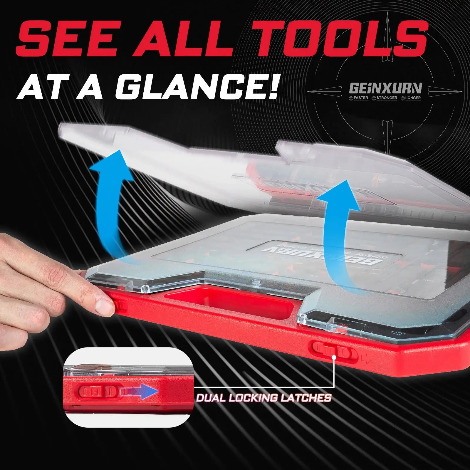 Geinxurn Tools Set Packaged with Screwdriver Bit,Mini Wrench,Socket Driver,Step Drill,Socket Adapter and Bit Holder for DIY from PriceLows™