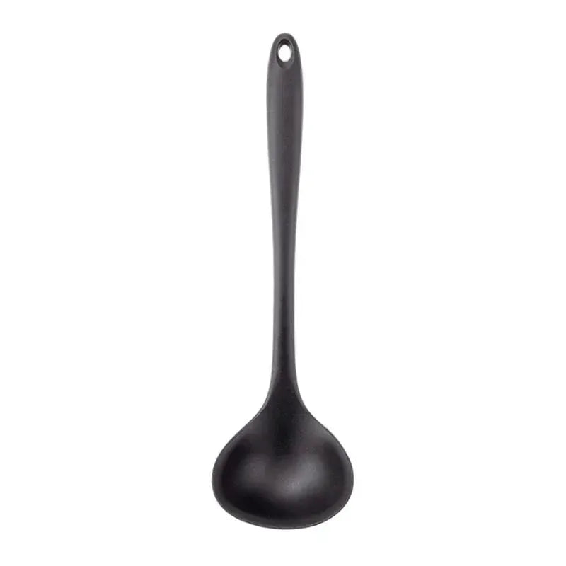 1-4Pcs Non-Stick Spatula Shovel Soup Spoon Colander Rice Scoop Silicone Cooking Utensils Set Heat Resistant Kitchen Cooking Tool from PriceLows™
