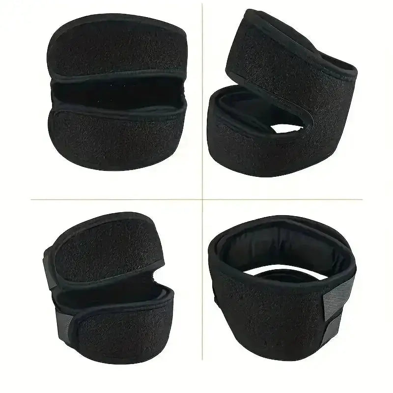 Neomore Sports Knee Protector | Double Patellar Support | Open Tendon Strap | One Size Fits All