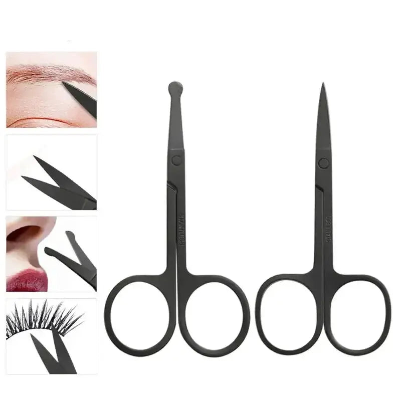 Wholesale Nose Hair Shears For Personal Care Facial Hair Removal And Ear Nose Eyebrow Trimming Stainless Steel Fine nose trimmer from PriceLows™