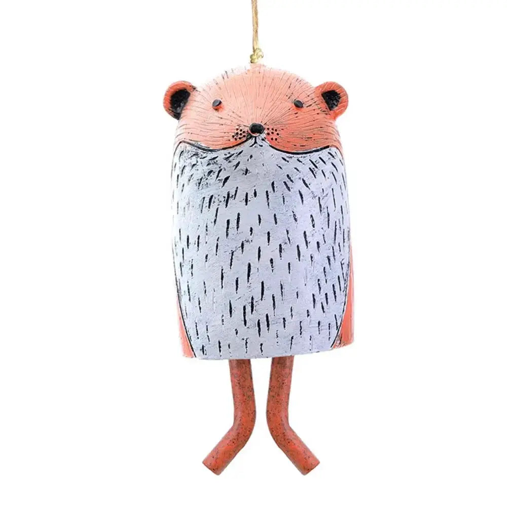 Cute Animal Wind Chime Resin Craftsmanship Pet Pendant for Rural Garden Decor Festival Nordic RusticOutdoor Decor Wind Bell Gift from PriceLows™