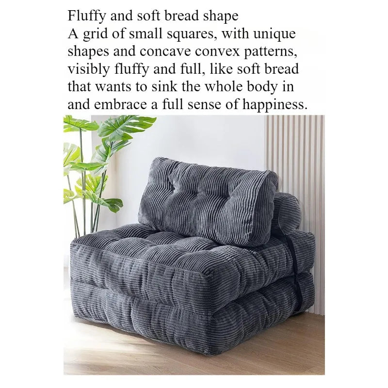 Sofa Bed | Fabric Cotton | Filling Sponge | Single