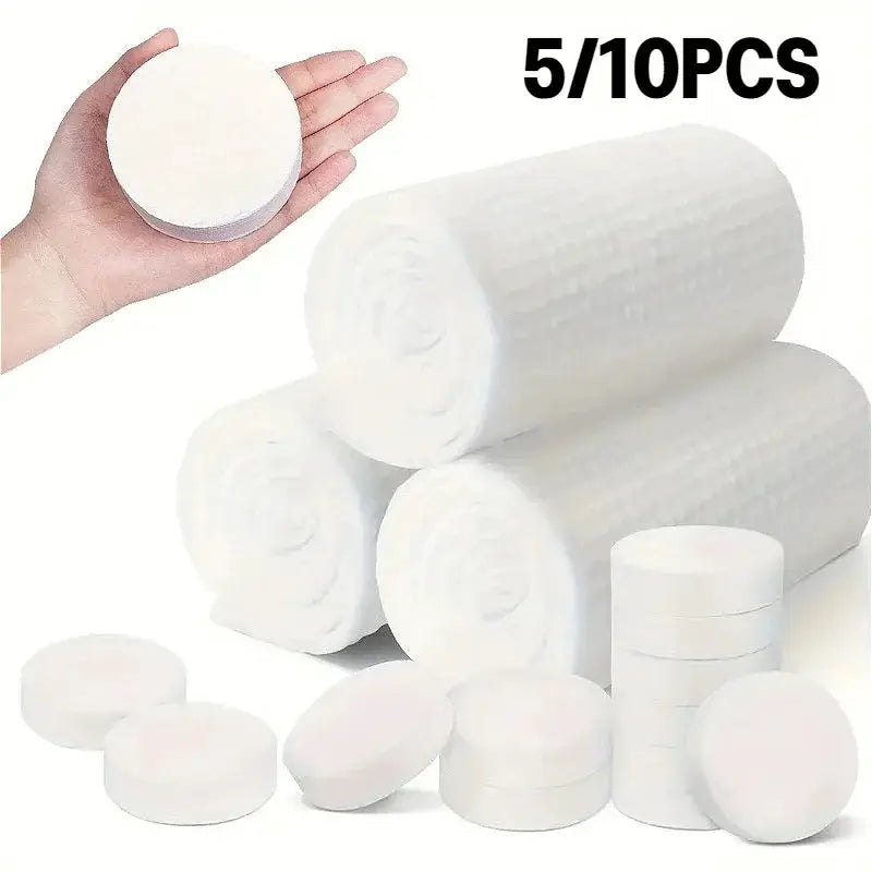 5/10PCS Disposable Bath Towels Soft Thickened Compressed Bath Towels Outdoor Travel Shower Washable Portable Towels 2041 from PriceLows™