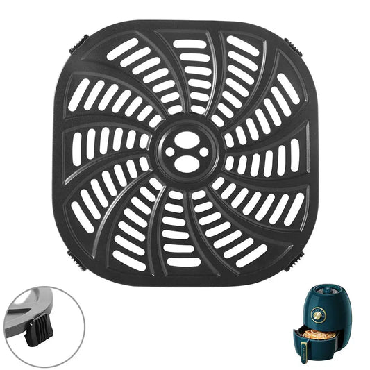 Air Fryer Grill Pan | Nonstick Coating | BPA Free | Square And Round