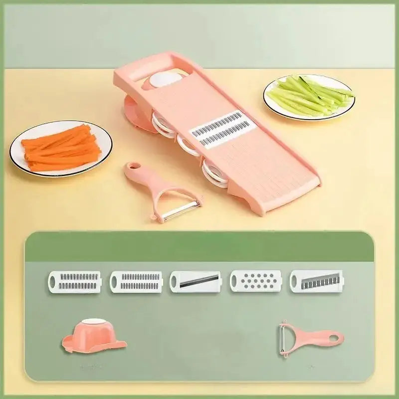 Multifunctional Vegetable Slicer | Stainless Steel | Ergonomic Handle