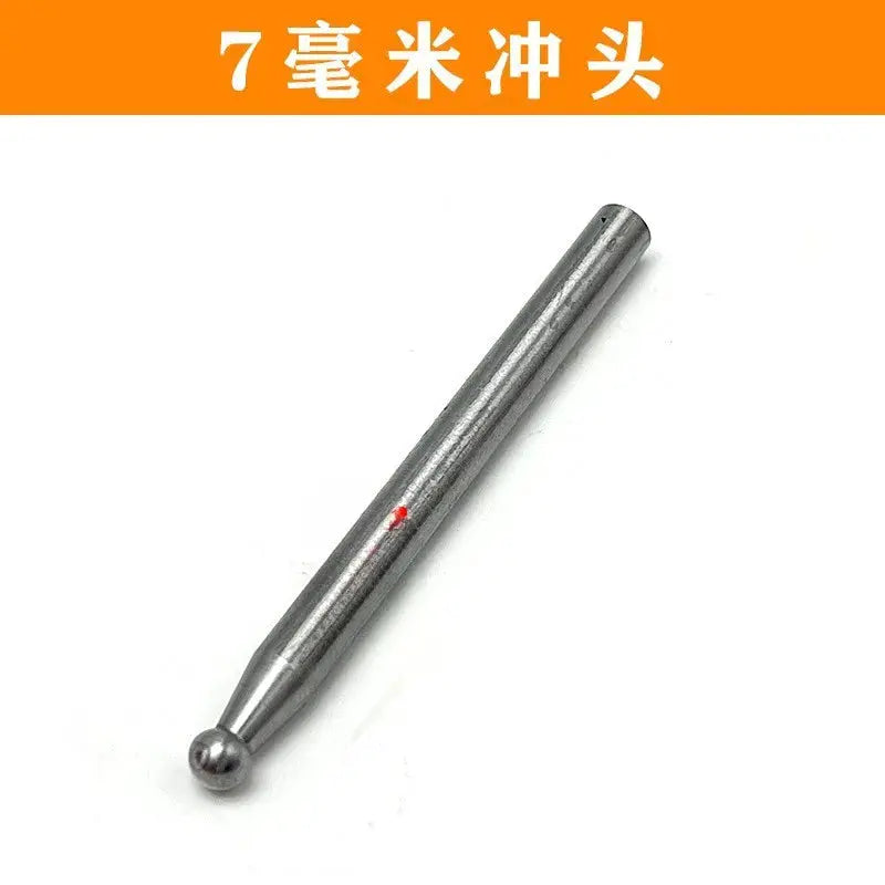 Jewelry Shaping Tool Kit | Steel Dapping Block | Punches Set | Ring Engraving With Storage