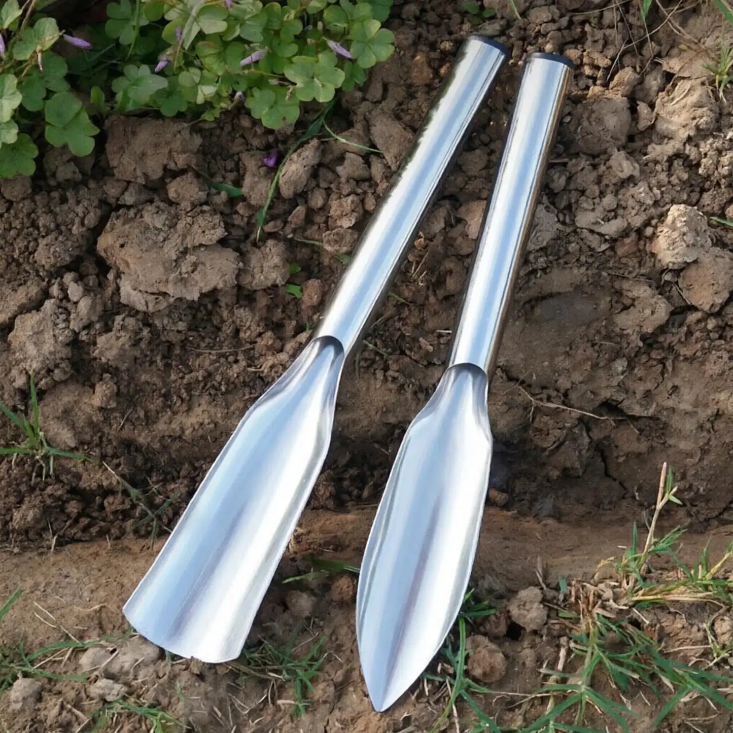 Soil Scoop Stainless Steel Garden Planting Digging Tool Set with Soil Sieve for Edging Weeding Outdoor Greenhouse Landscaping from PriceLows™