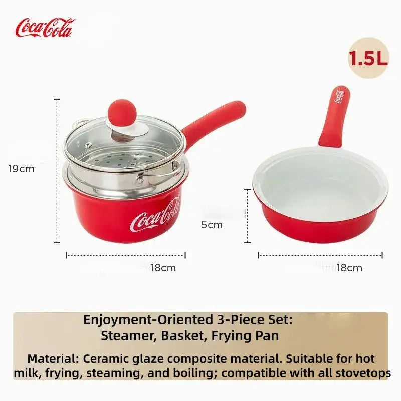 Stainless Steel Steamer Pan | 304 Grade | Nonstick Induction Ready