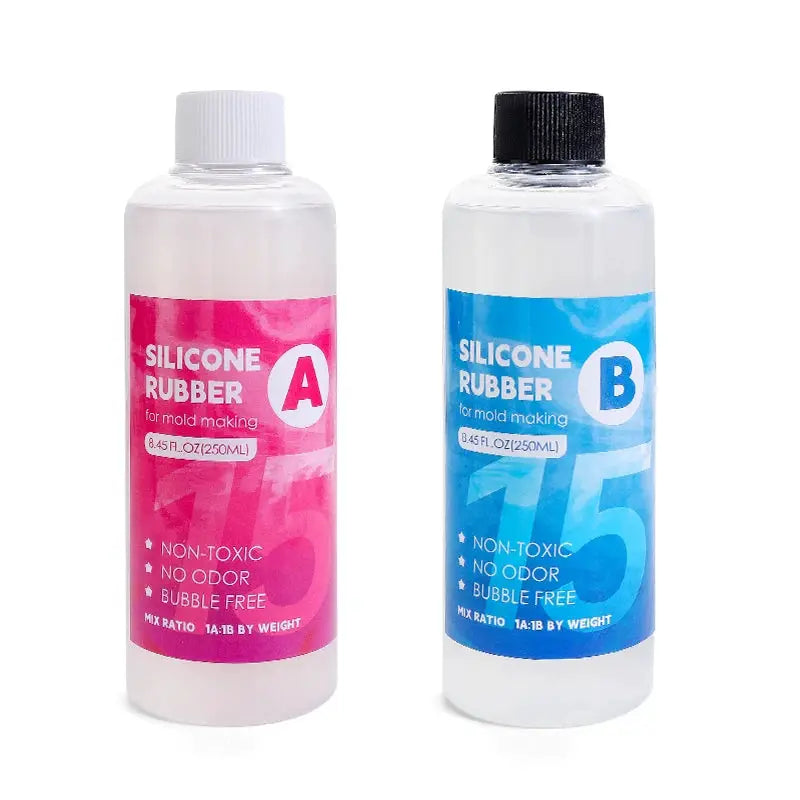 Silicone Mold Making Kit | 1:1 Mixing Ratio | Translucent Non-Toxic | 500Ml 1000Ml