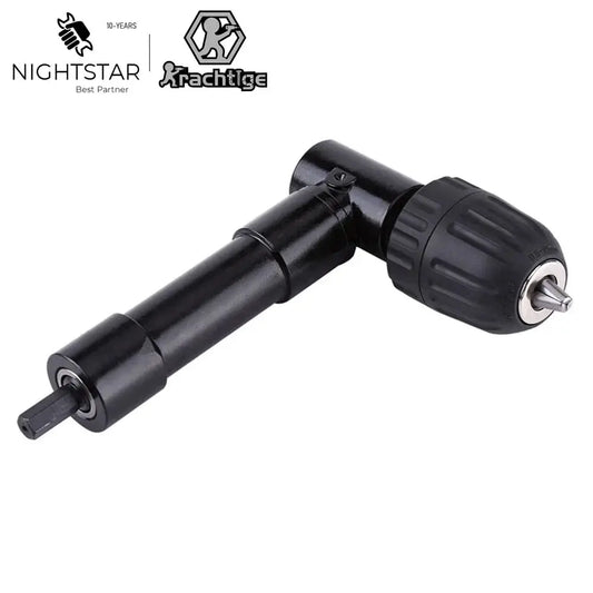 Electric Power Cordless Drill Attachment Angle Adaptor MAX/ 25N*m 90 Degree Right Angle Keyless Chuck Impact Drill Adapter from PriceLows™