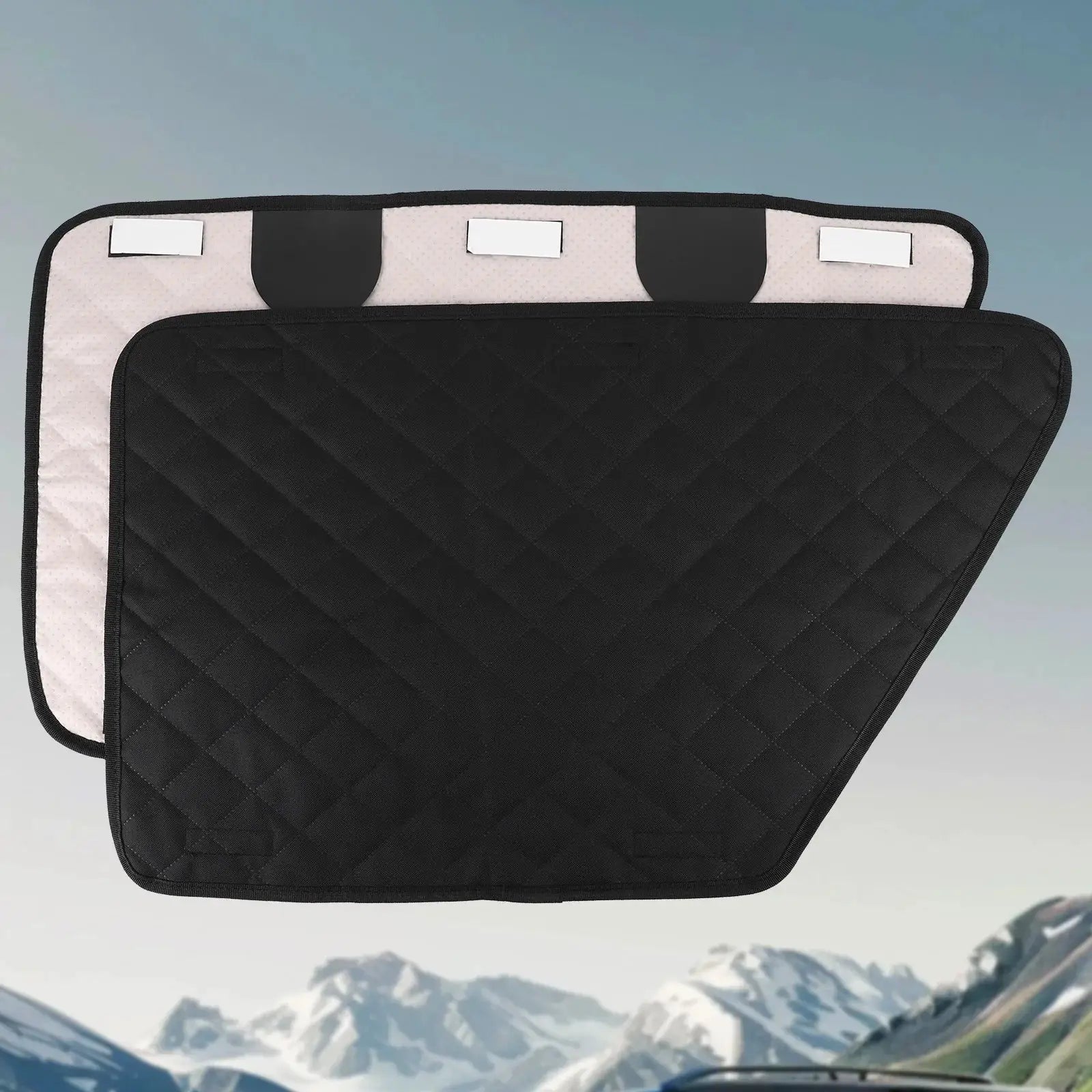 2Pcs Oxford Waterproof Car Door Cover for Dog Anti-Scratch Car Interior Cover Washable Car Door Protect Mats for Car Truck & SUV from PriceLows™