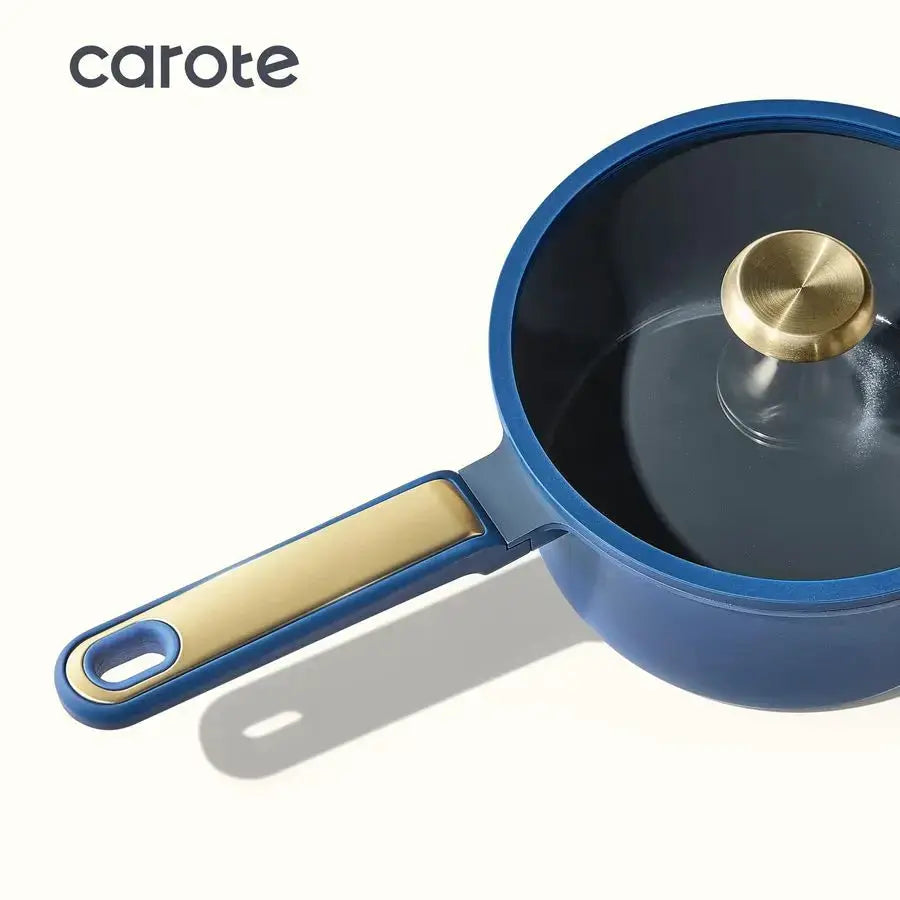 2QT amp 2.5QT Sauce Pan Sets with Lid amp Ladle Cooking Pots Nonstick Saucepans Cookware Set Small Kitchen Pot, Induction Compta from PriceLows™