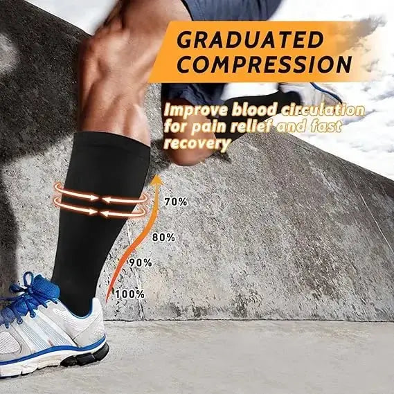 Compression Socks | 20-30 Mmhg Pressure | Wide Calf | 2Xl To 4Xl