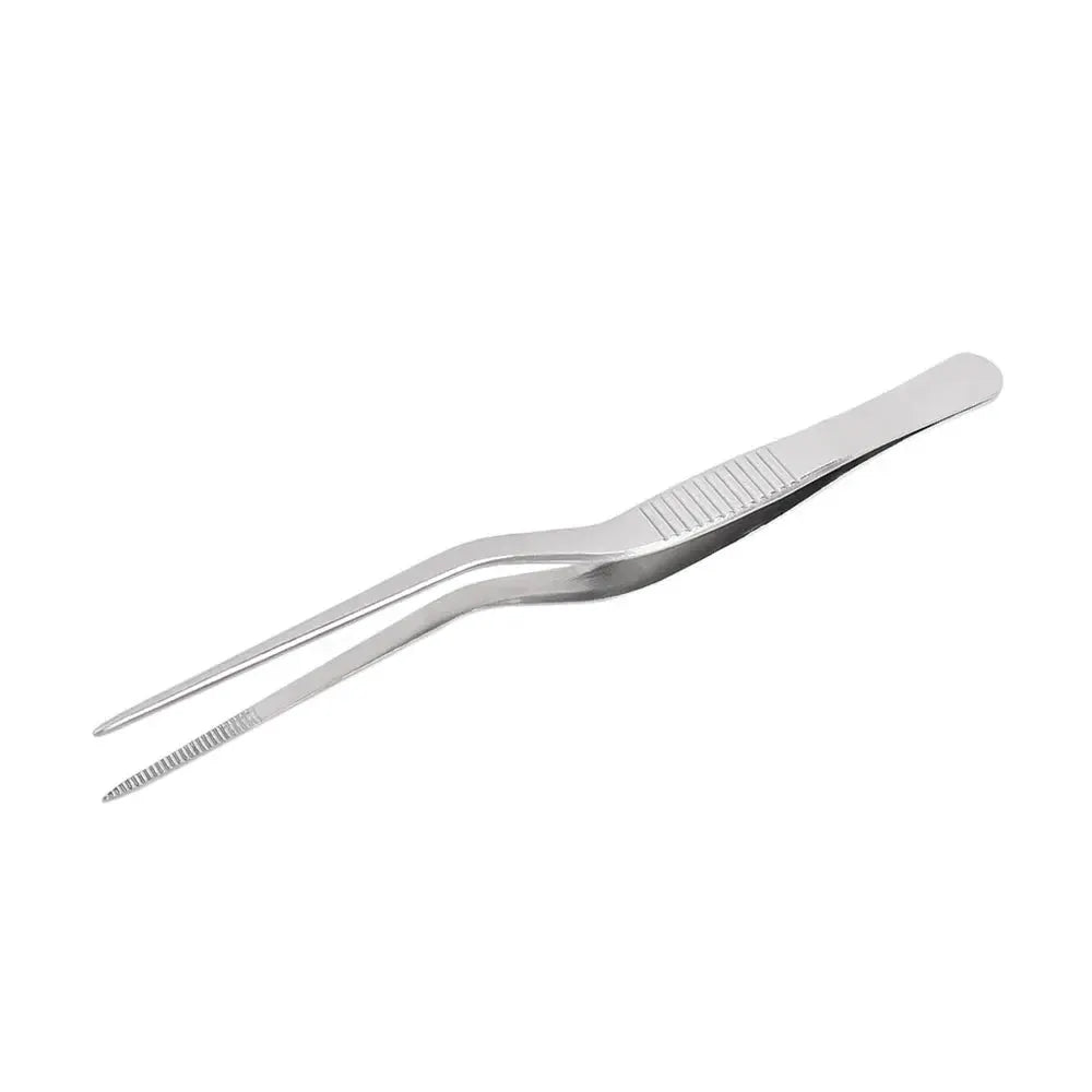 3/1Pcs Kitchen Tweezer Utensil BBQ Tweezer Food Clip Kitchen Bar Chief Tong Stainless Steel Portable for Picnic Barbecue Cooking from PriceLows™