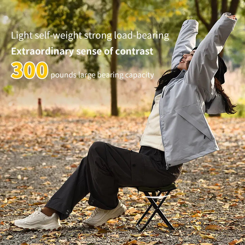 Camping Chair | Aluminum Alloy | Folding With Bag | Golden