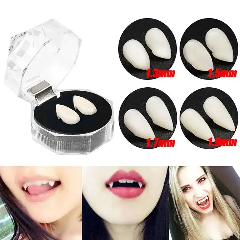Vampire Fangs | Environmental Resin | Pre Molded Shape | 5 Pairs