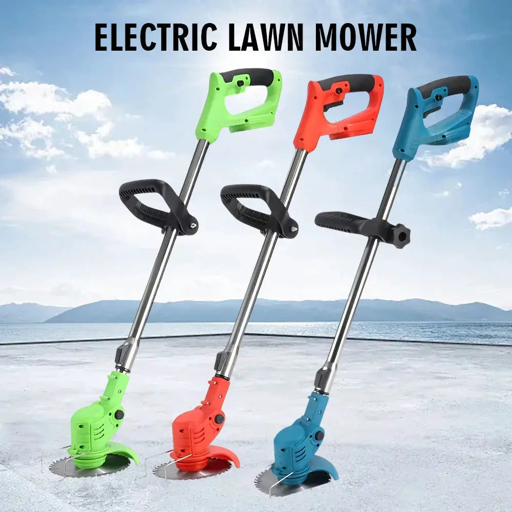 2026 New Cordless Handheld Electric Grass Trimmer Adjustable Lawn Mower Garden Tool Compatible With Makita 21V Battery from PriceLows™