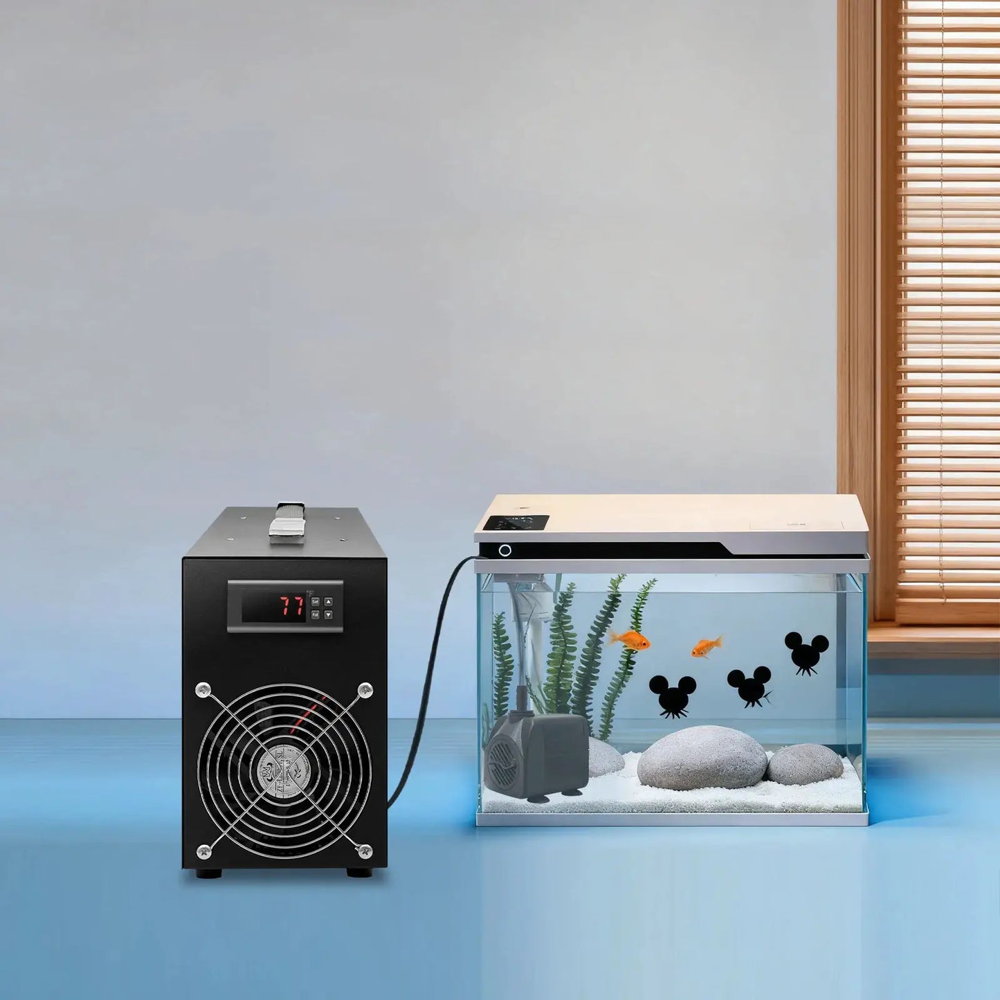Aquarium Chiller | 200 Watt | Digital Display | 15 Gallon Tank