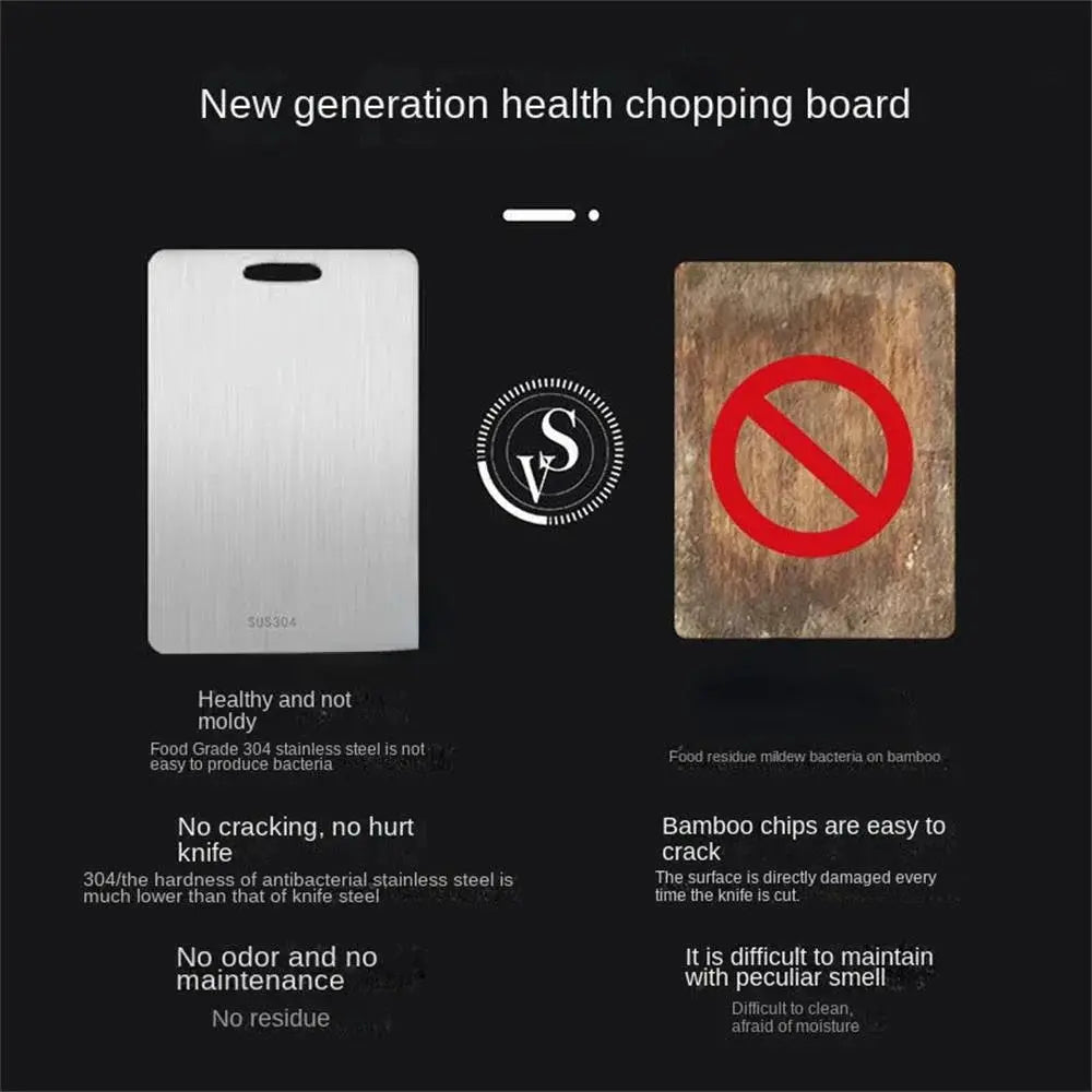 Cutting Board | Titanium | Double Sided Construction | Extra Thickened Body
