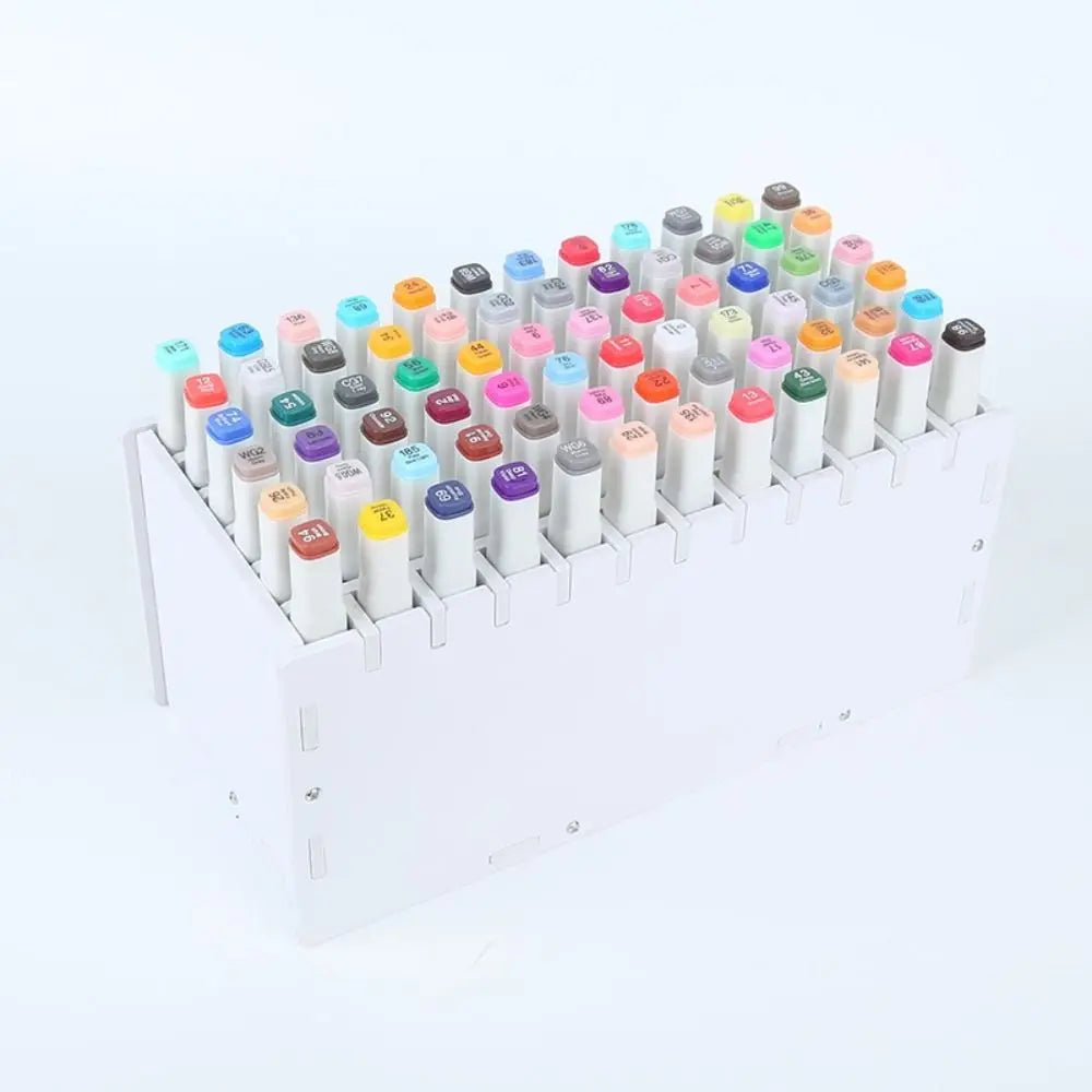 Marker Rack | PVC Construction | 72/120/180/240 Grids | Marker Pen Holder