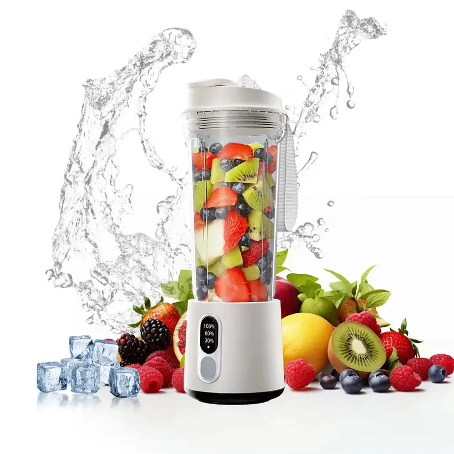 New 300W Powerful Juicer USB 4000mAh Battery Multi-use Juice Cup Grinder Outdoor Portable Fresh Fruit Blender Smoothie Juice Cup from PriceLows™