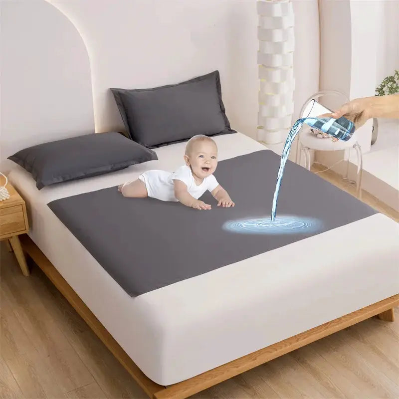 Bed Flat Sheet TPU Waterproof SPA Couple Mattress Cover Adult Urine Pad Baby/Elderly/Pregnant Women Bed Pad Massage Mat Cussion from PriceLows™
