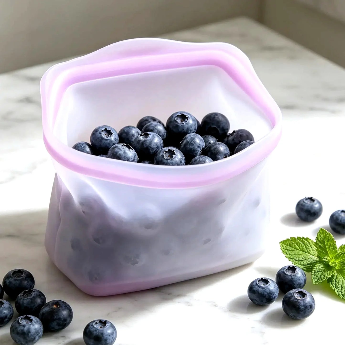 Silicone Food Storage Bags | Airtight Seal | Reusable | Multiple Sizes
