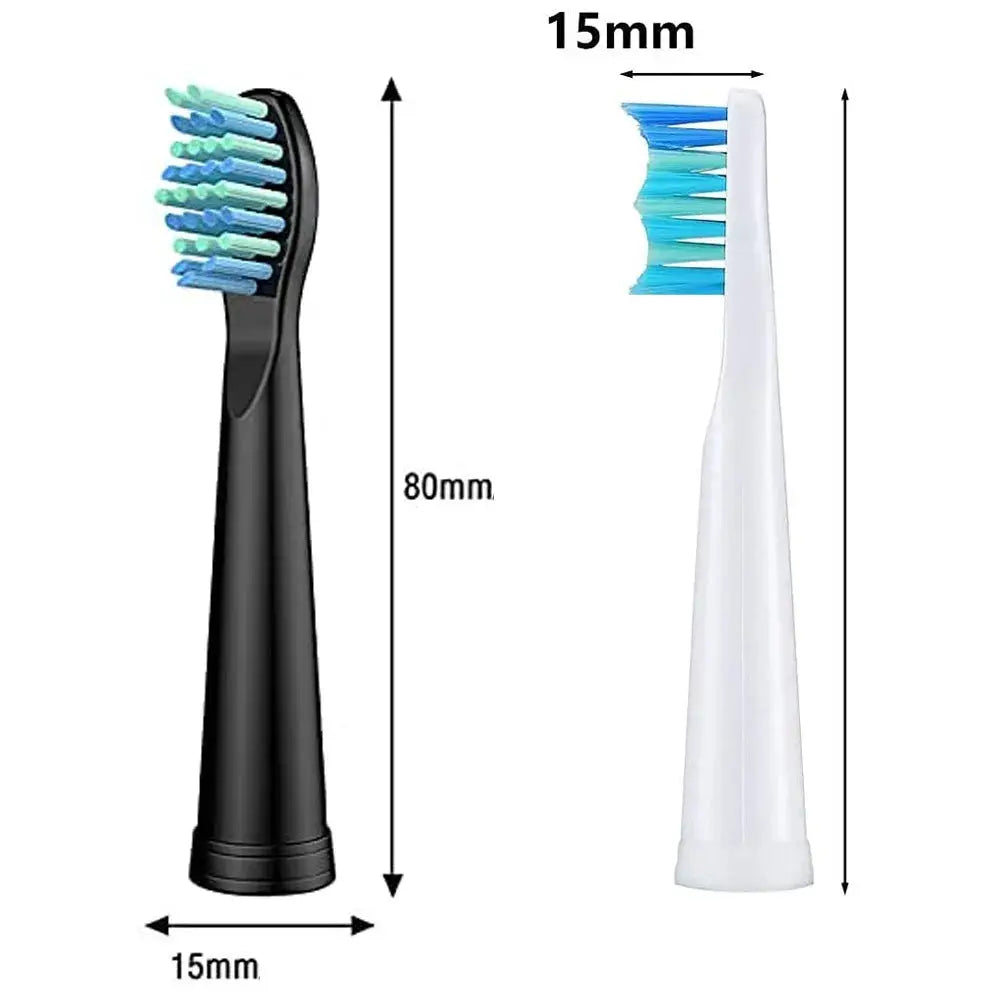 10 Pcs Replacement Brush Heads For Seago/Fairywill Electric Toothbrush Head Dupont Bristle Brush Refill Efficient Tooth Cleaning from PriceLows™