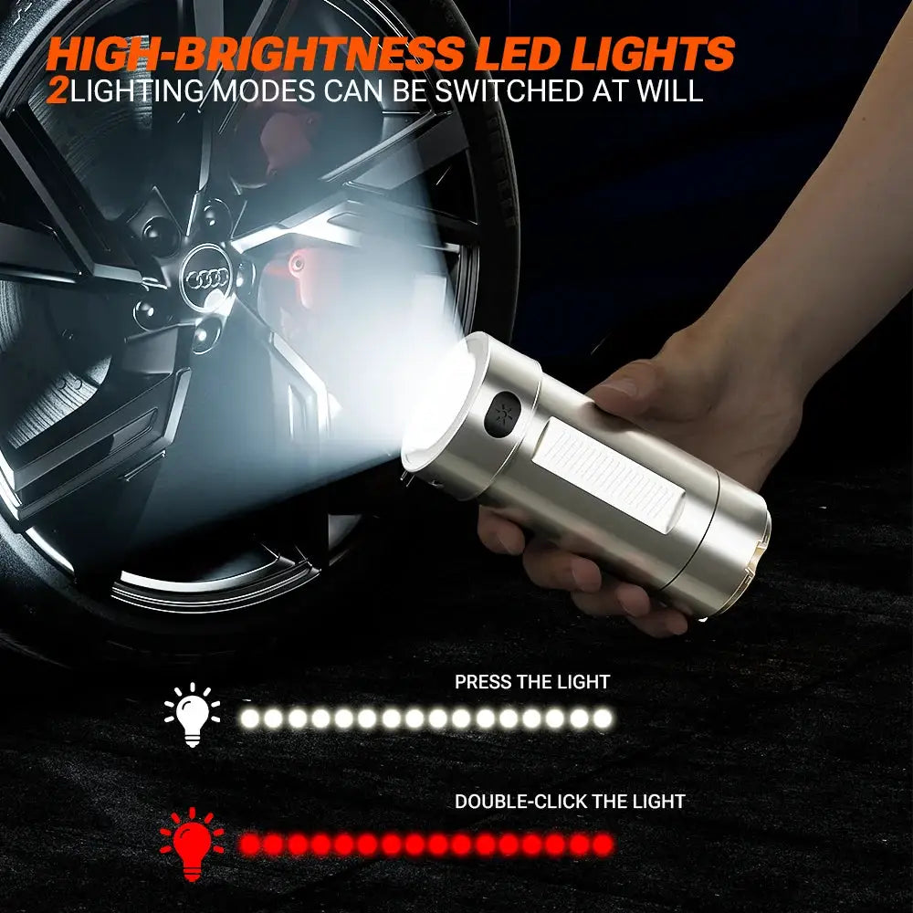 Wireless Car Vacuum | HEPA Filter | Lithium Battery | Bagless Portable