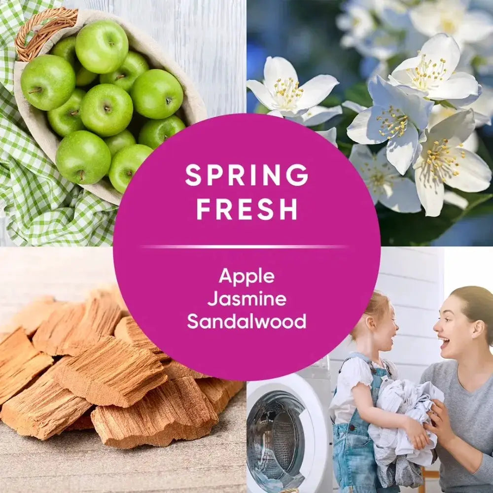 Liquid Fabric Softener | Fresh Spring Scent | 225 Loads | 304 Fl Oz