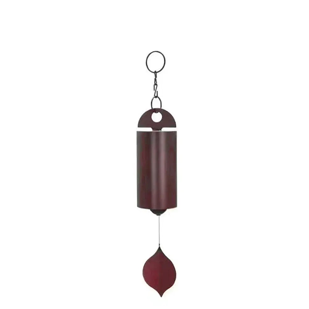 Copper Windchimes Retro Style Serenity Bell Wind Chimes Deep Resonance Metal Deep Tone Cylinder for Outdoor Patio Decor from PriceLows™