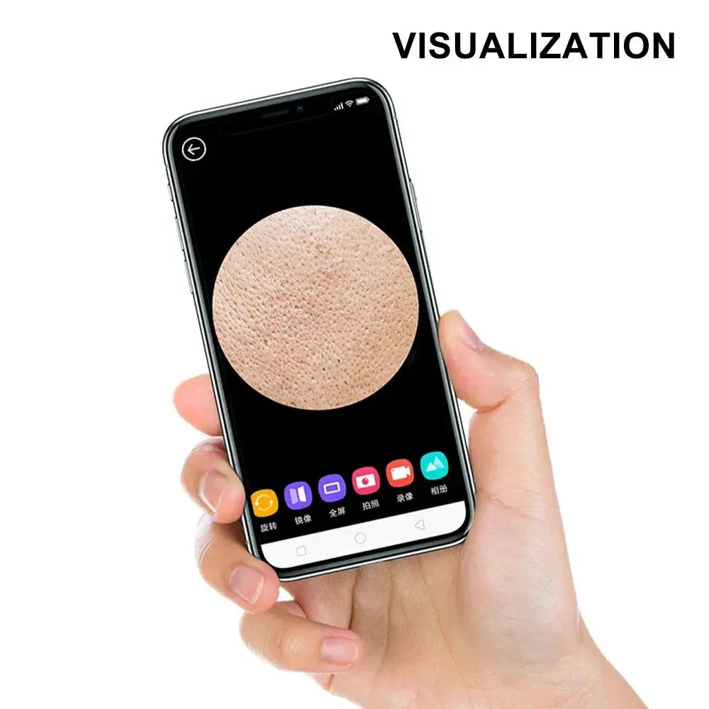 Smart Visual Blackhead Remover Hot and Cold Compress Acne Cleaner Sturdy Blackheads Acne Remover Face Deep Cleansing with Camera from PriceLows™