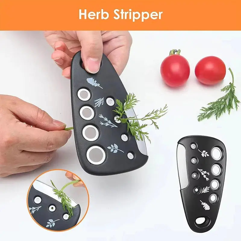 6Pcs Kitchen Gadgets Set Stackable Cheese Grater Bottle Opener Vegetable Peeler Herb Stripper Pizza Cutter Garlic Grinder Tools from PriceLows™