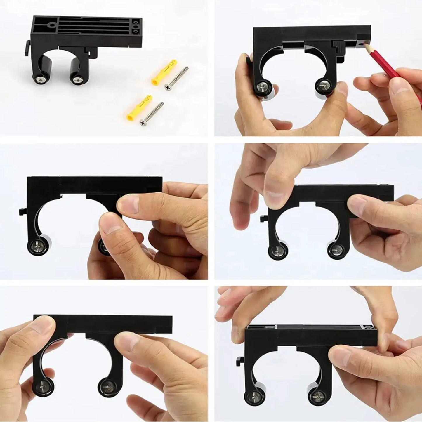 1/2PCS Adjustable Bicycle Buckle Mountain Road Bike Wall Mount Bracket Storage Bicycle Wall Repair Stand Bicycle Parking Rack from PriceLows™
