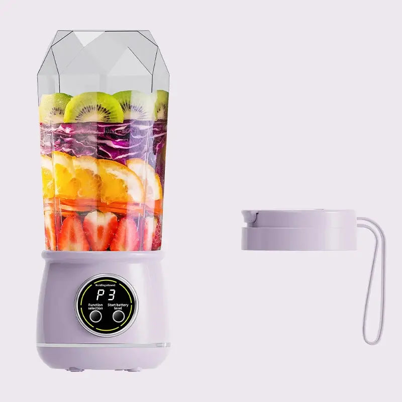 Electric Juicer, USB Charging Digital Blender, Portable Juicer, Suitable for Making Smoothies, Milkshakes, and Fruit Juices from PriceLows™