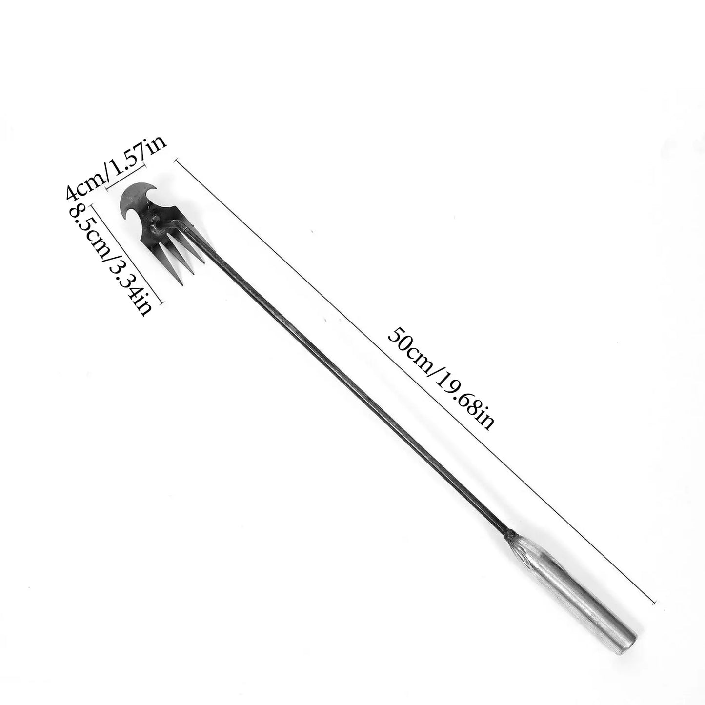 2 In 1 Garden Rake Manual WSeed Grass Rooting Tool Puller Shovel 4 Teeth Weeding Removal Hand Gardening Loose Soil Tool Weeder from PriceLows™