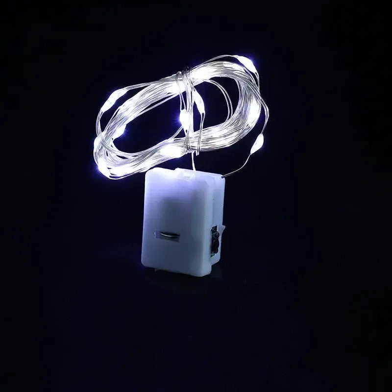 LED Fairy Lights Button Battery Light String Christmas Wedding New Year Bedroom Living Room Garden Decoration Garland from PriceLows™