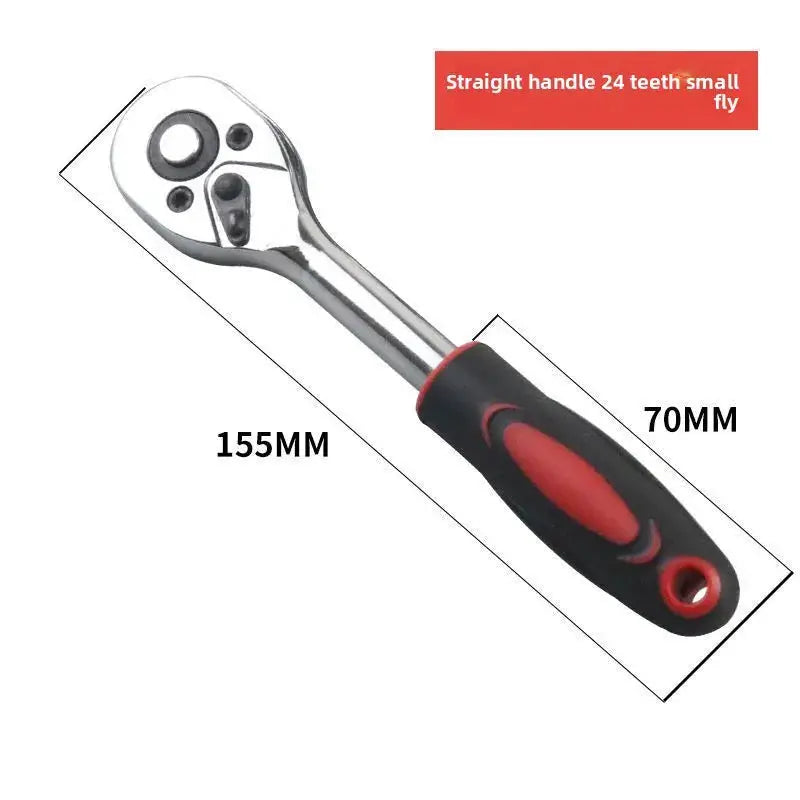 Combination Hardware Tools, Complete Set Of Car Repair Tools, Motorcycle Modification Quick Ratchet Wrench Socket Bracket from PriceLows™